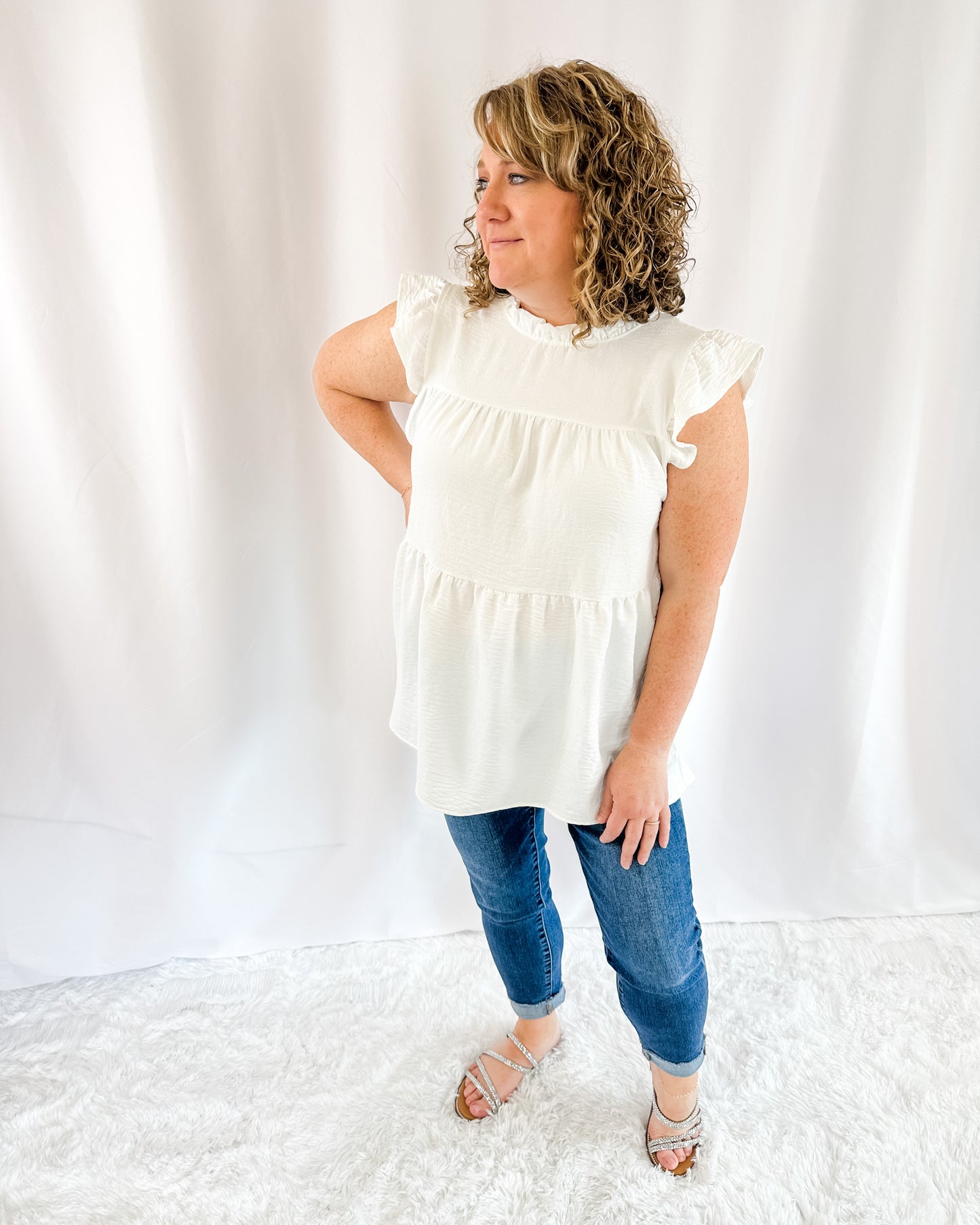 Back To You Tiered Top