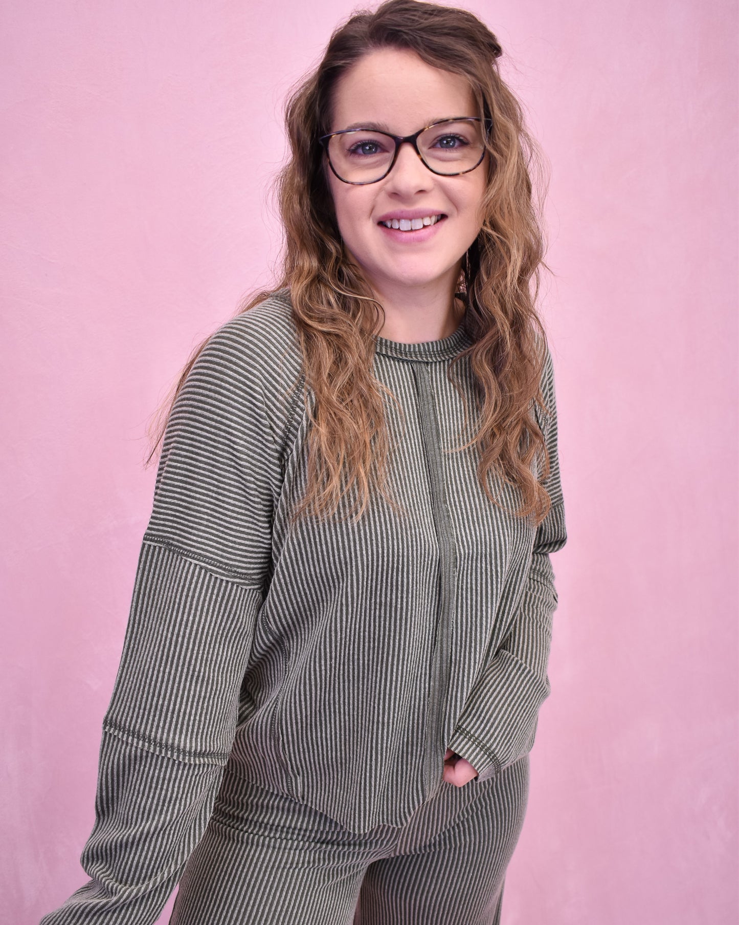 Cozy Couture Ribbed Knit 2 Piece Set