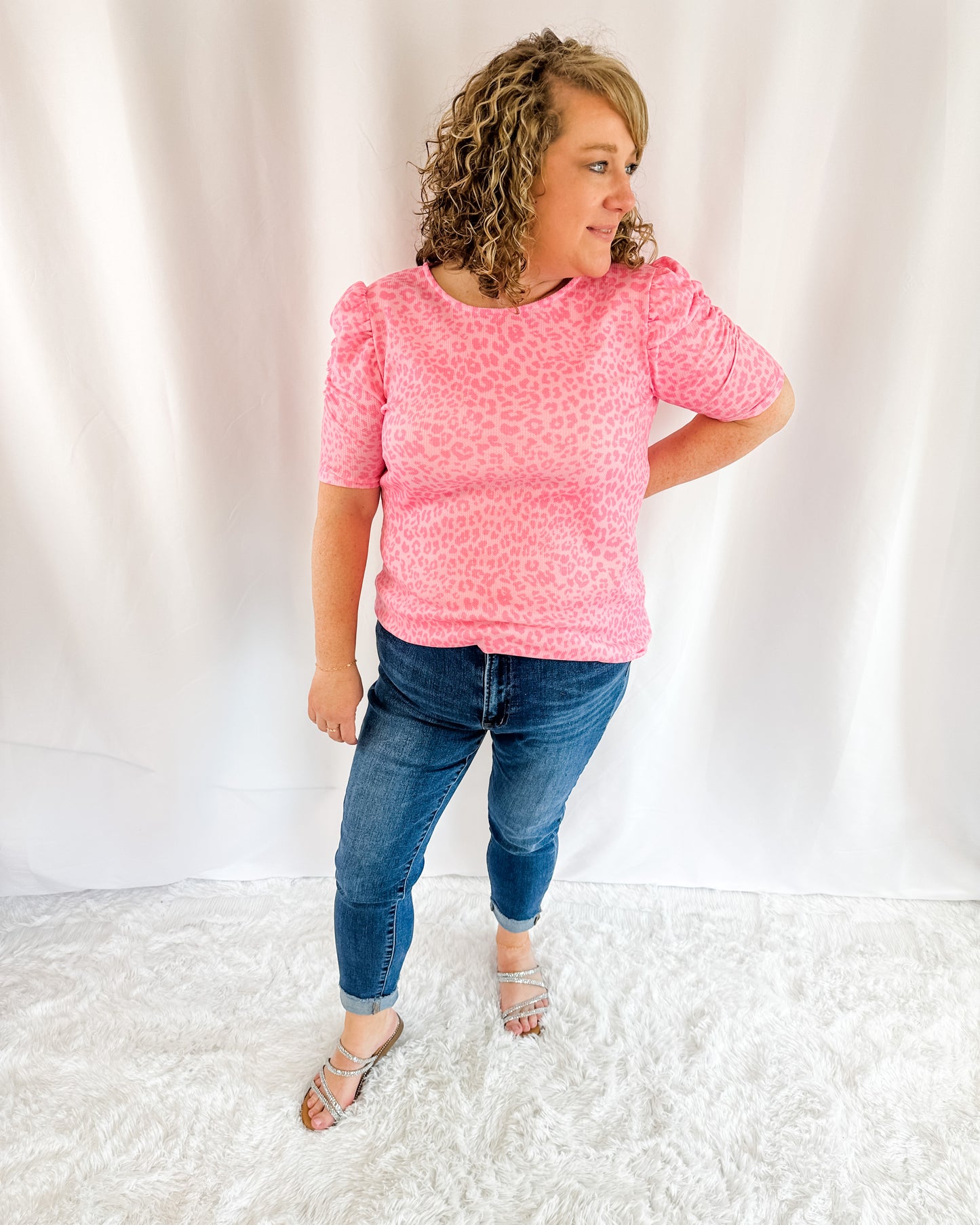 Crawling To You Animal Print Top