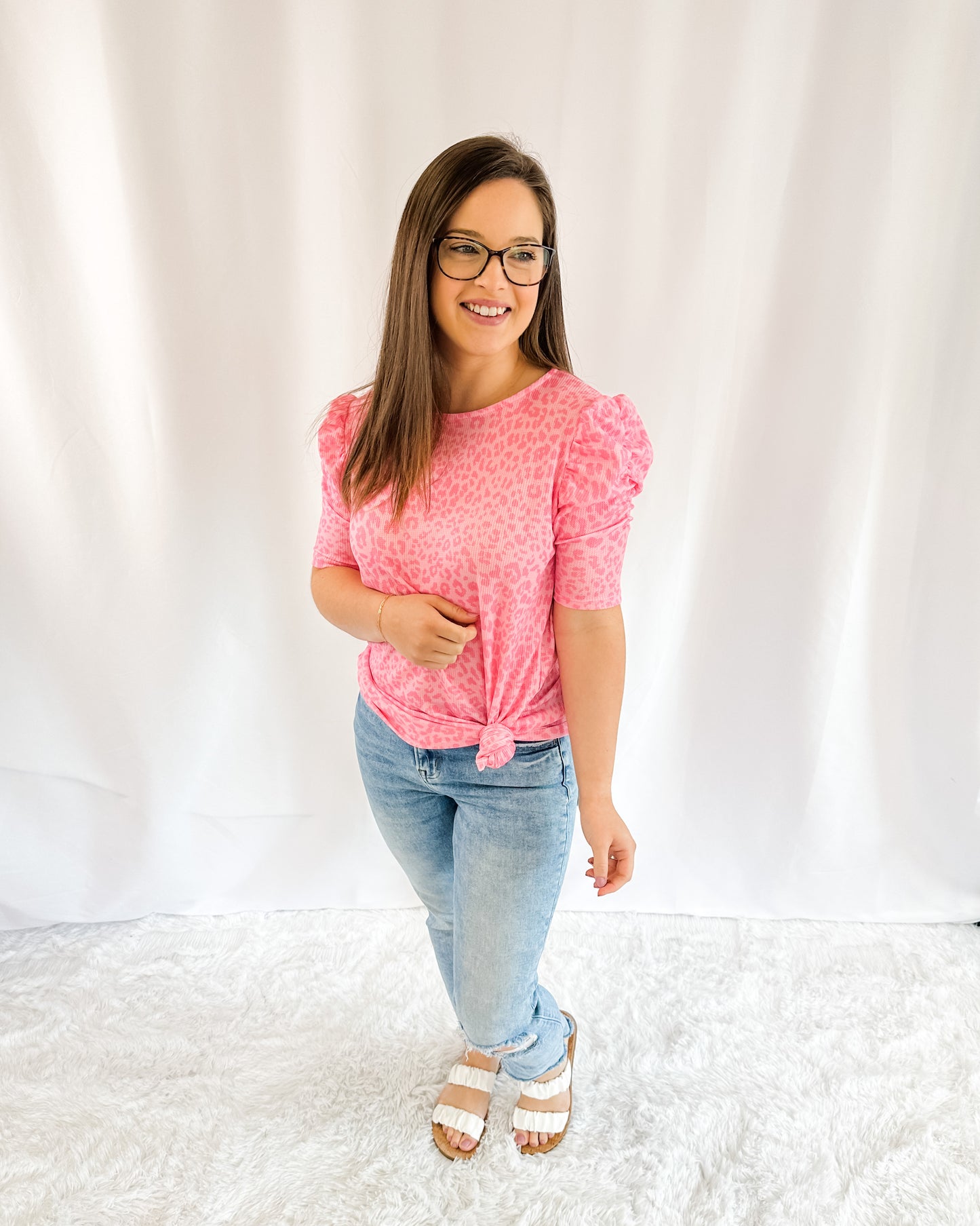 Crawling To You Animal Print Top