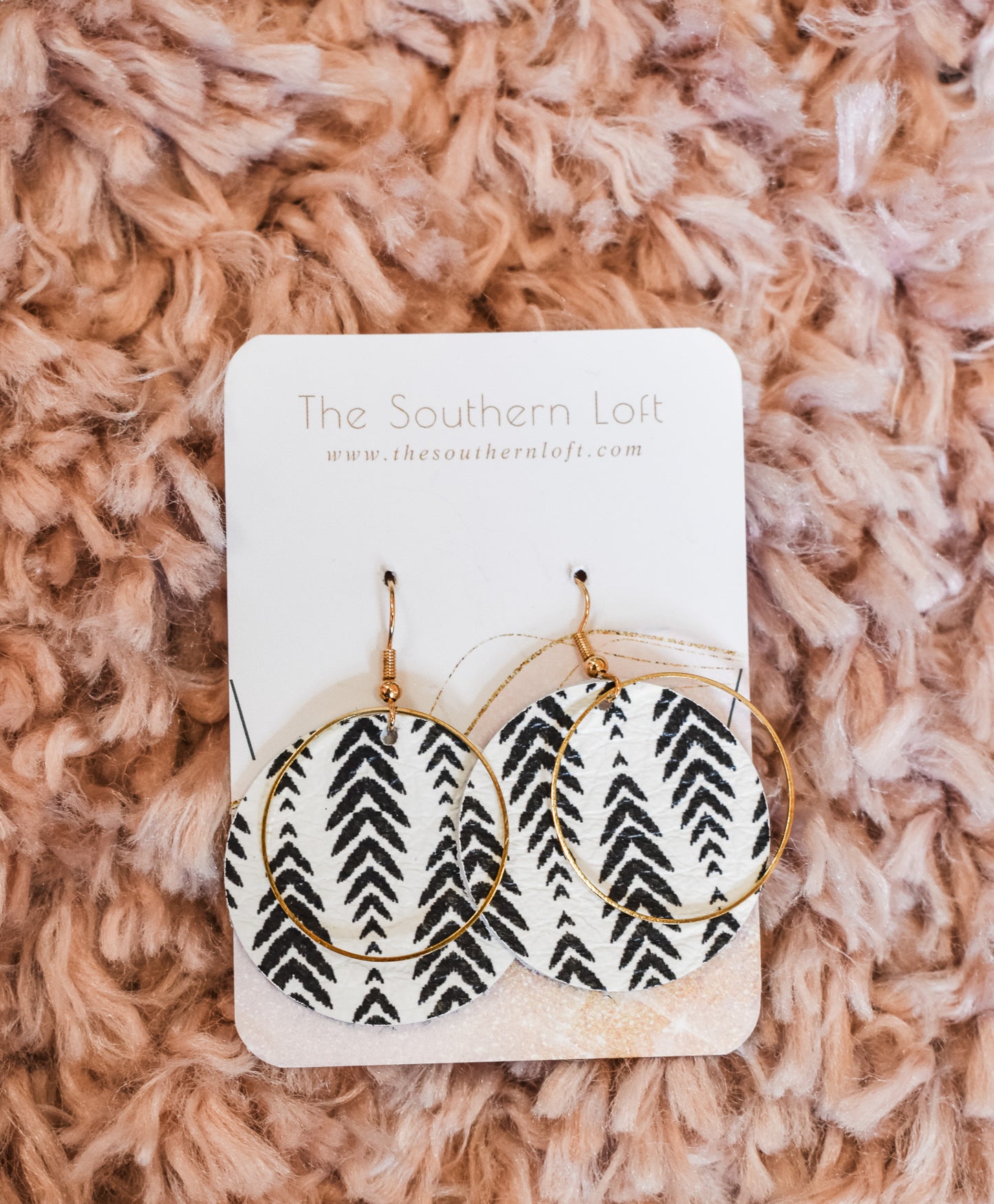 Boho Tribe Circle Earrings