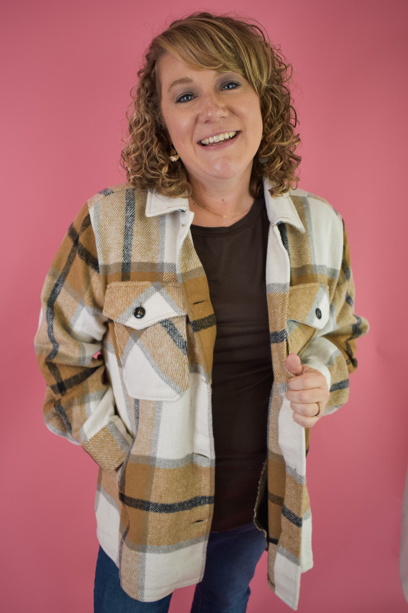 Cabin Fever Plaid Shacket