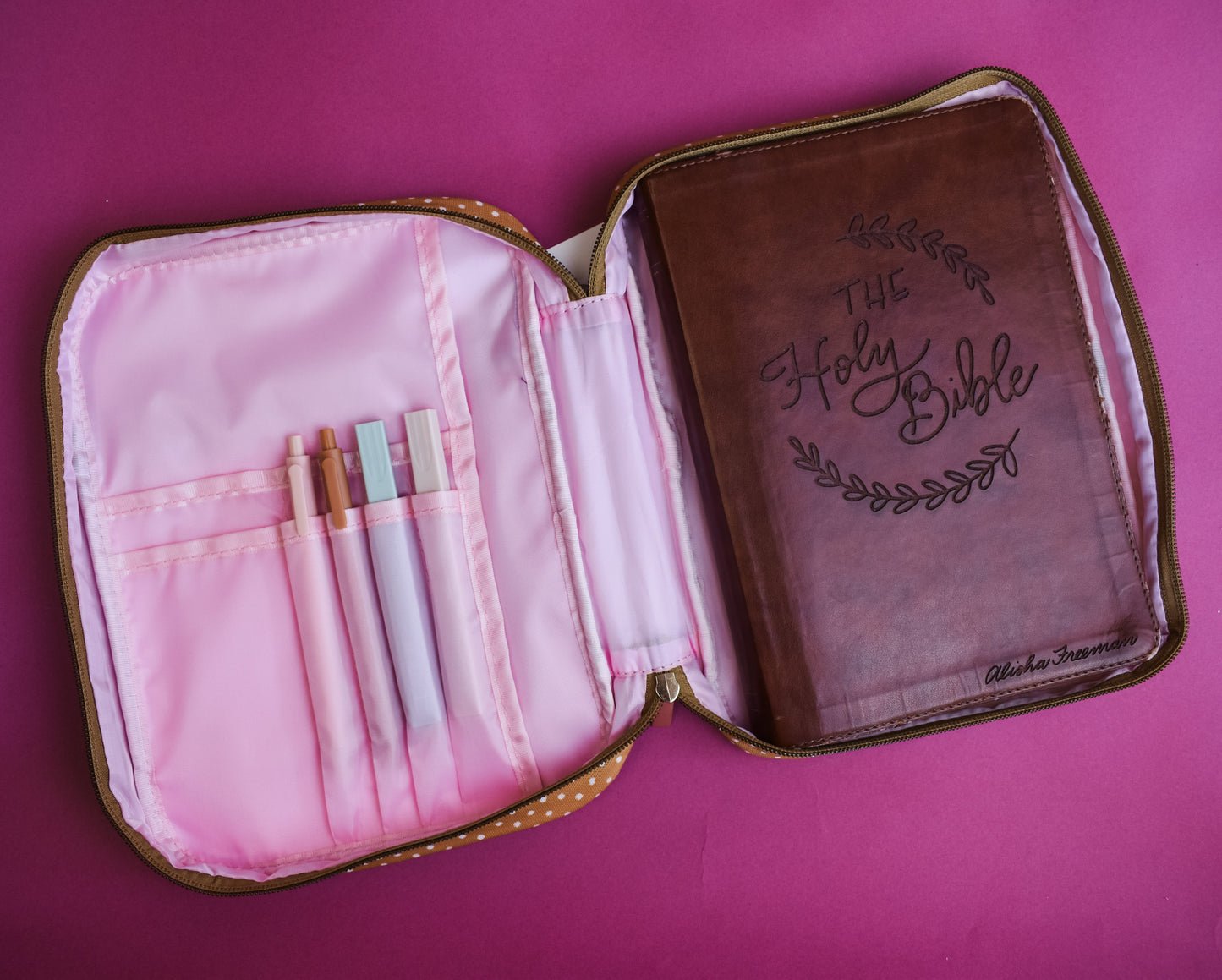 Kingfolk Co. Bible Cover Bags