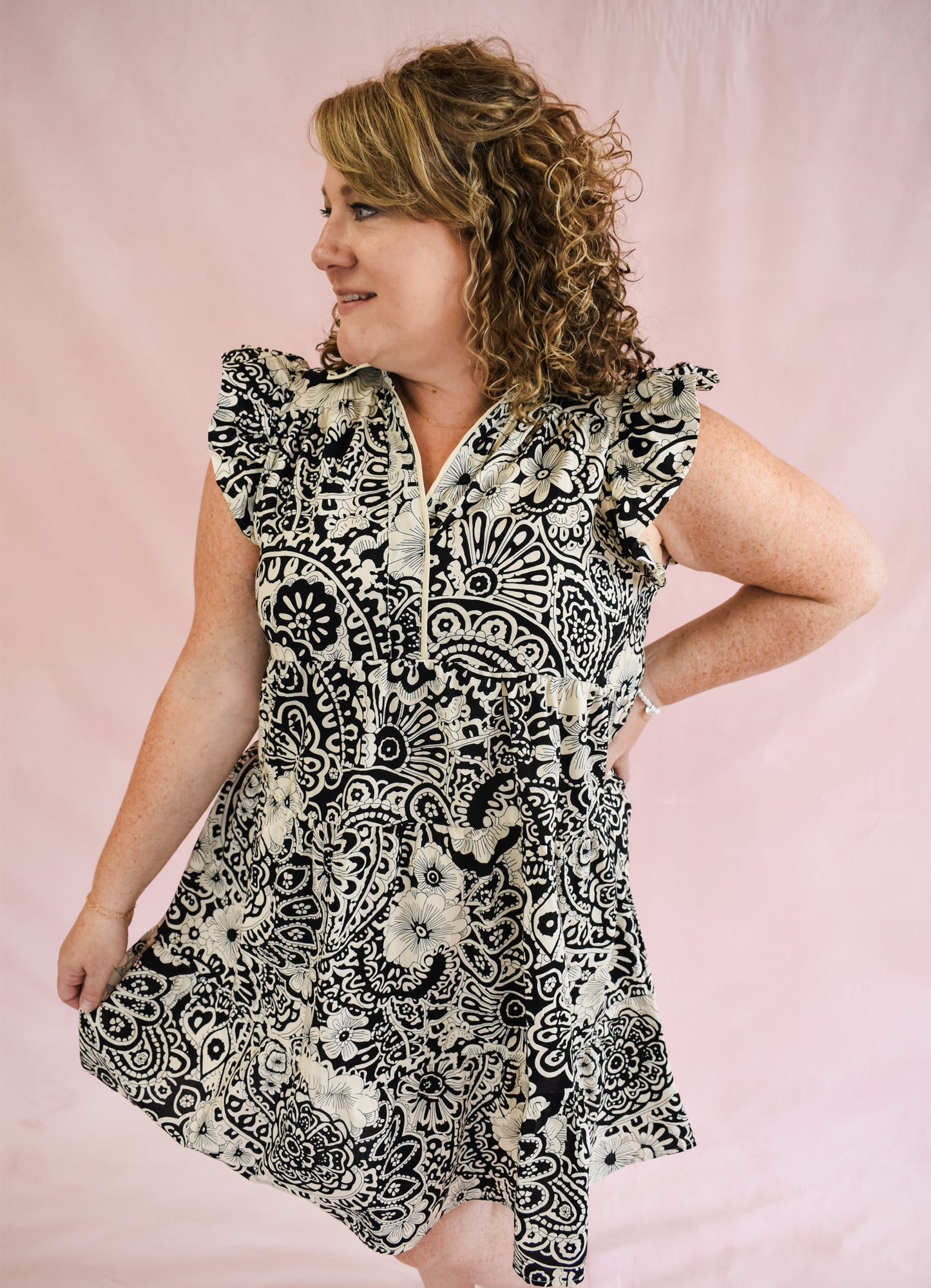 Refreshing Beauty Tiered Dress