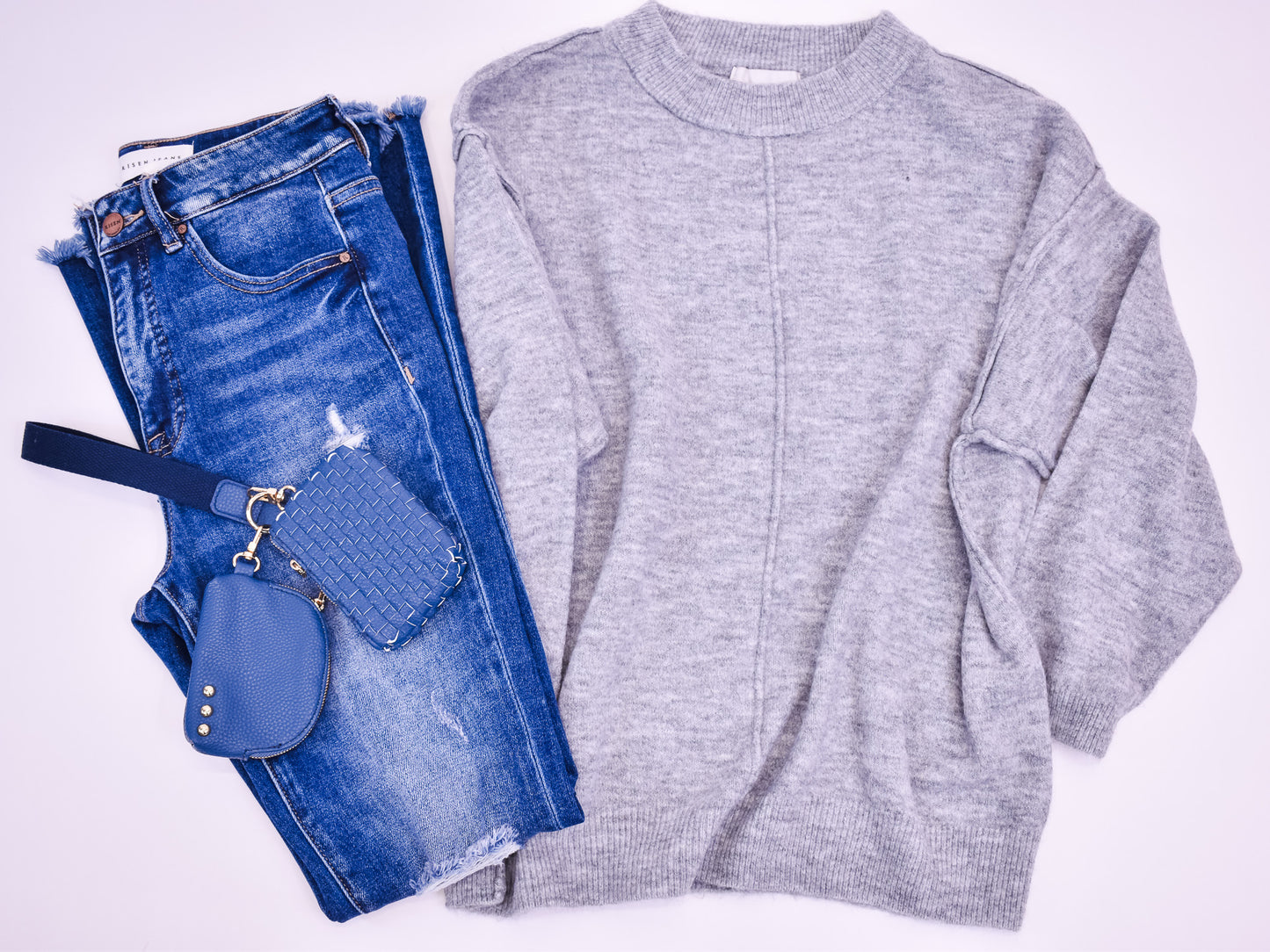 Lost In Thought Melange Sweater