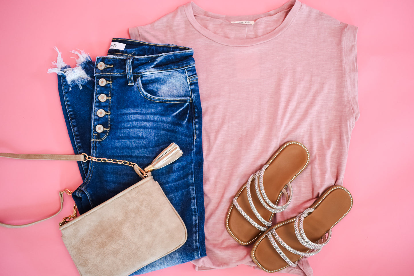 Ready To Go Slub Top