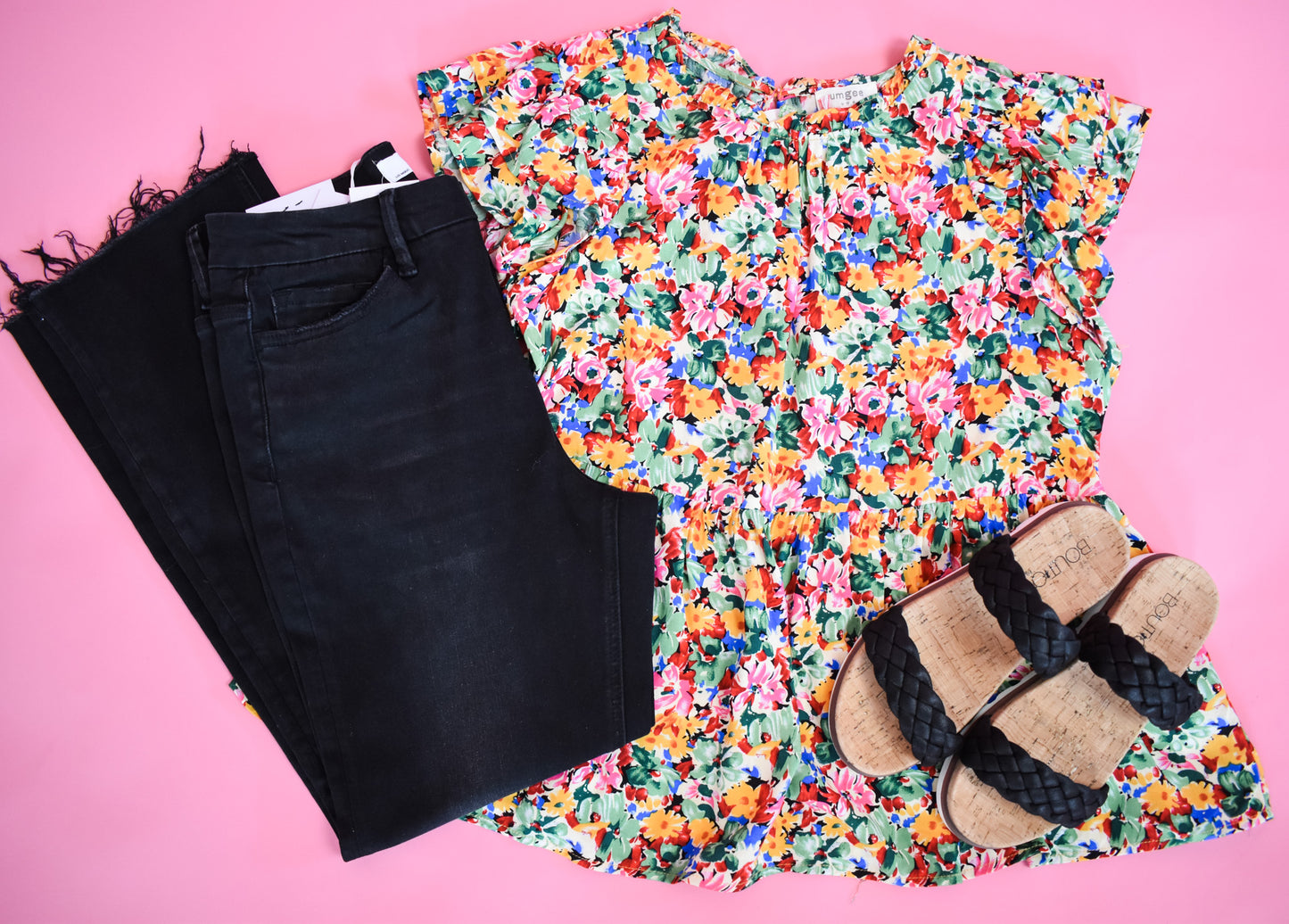 As You Wish Floral Babydoll Top