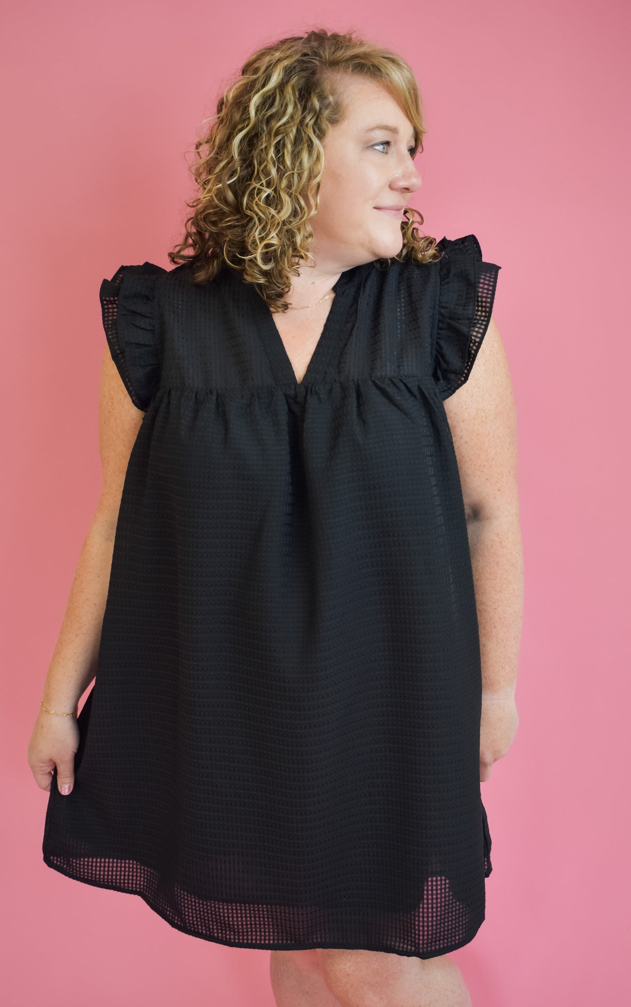 Longing For More Layered Sleeve Dress