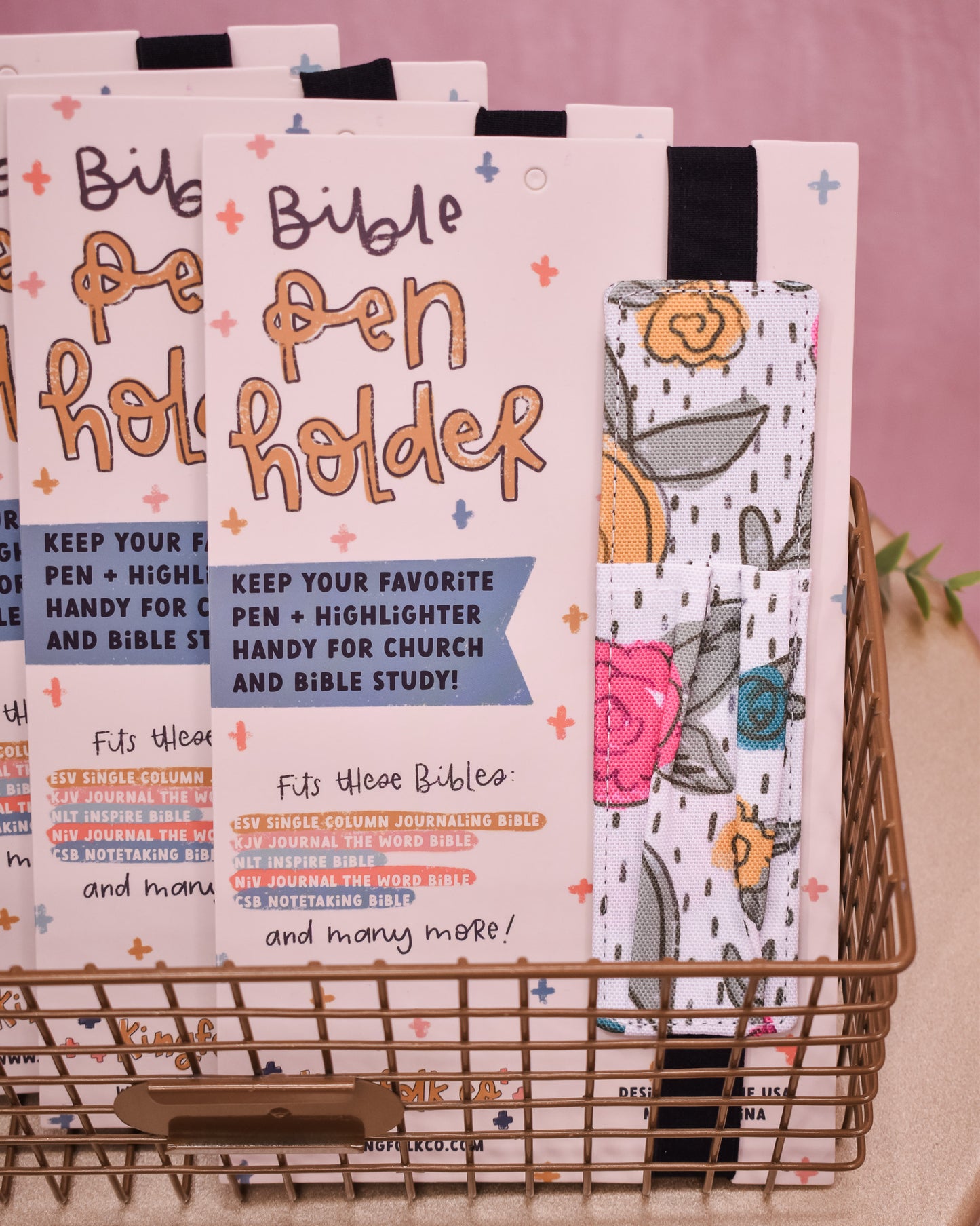 Kingfolk Co. Elastic Pen Holder