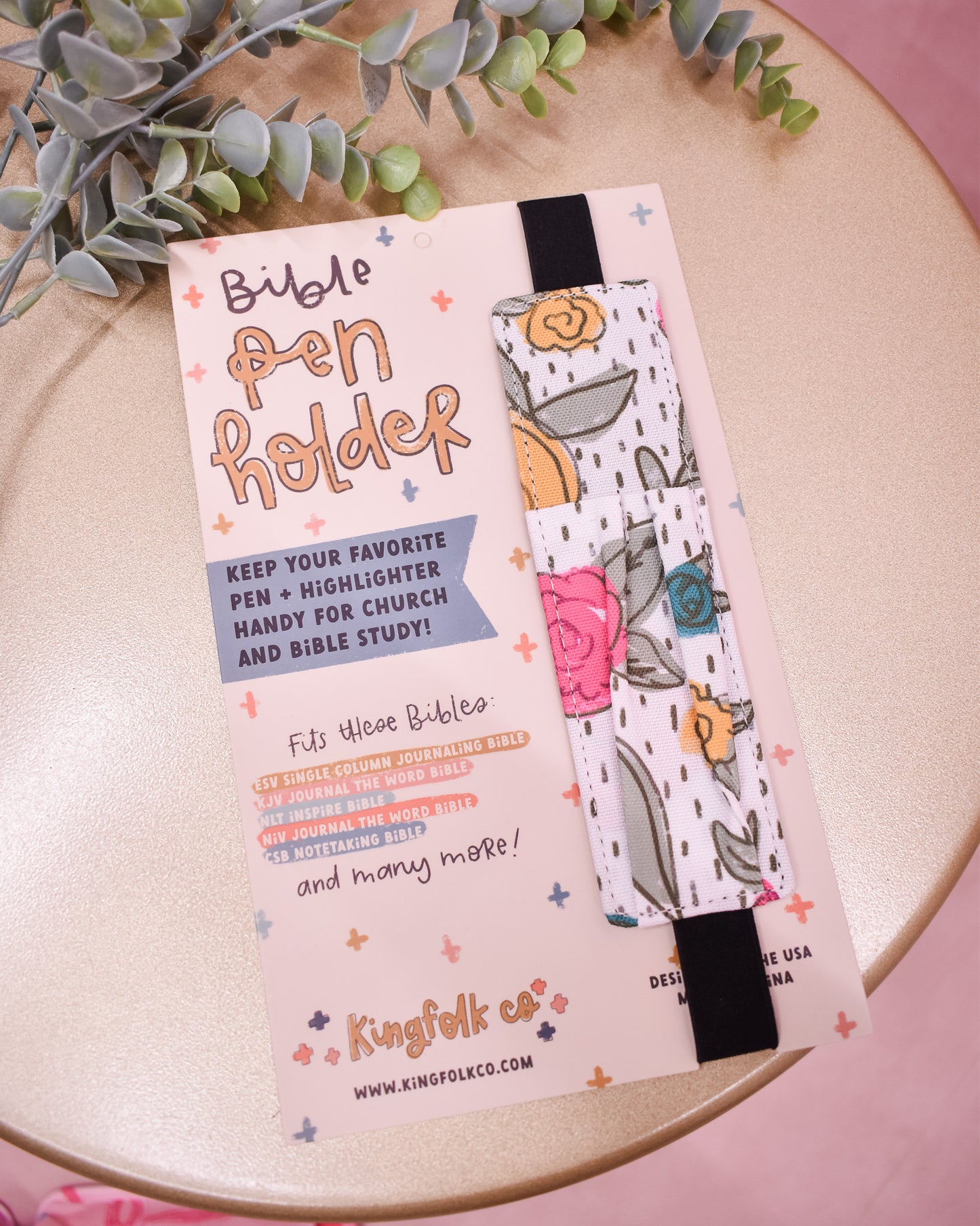 Kingfolk Co. Elastic Pen Holder