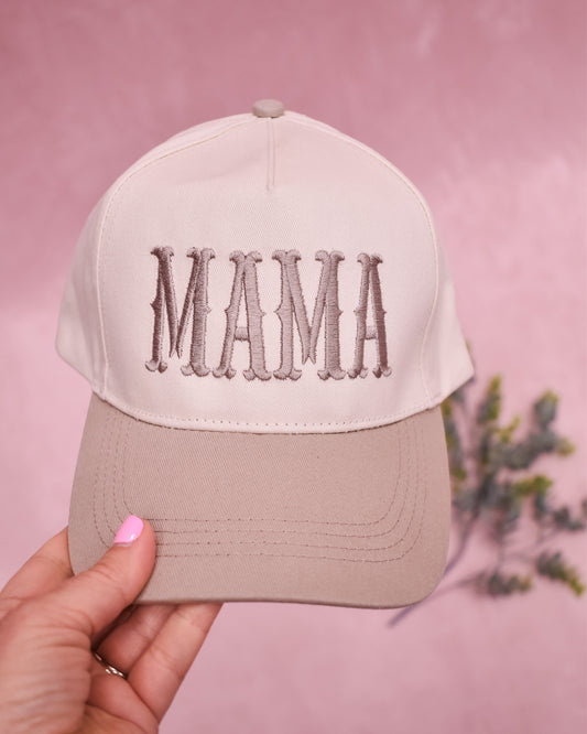 Mama Embroidered Baseball Hat