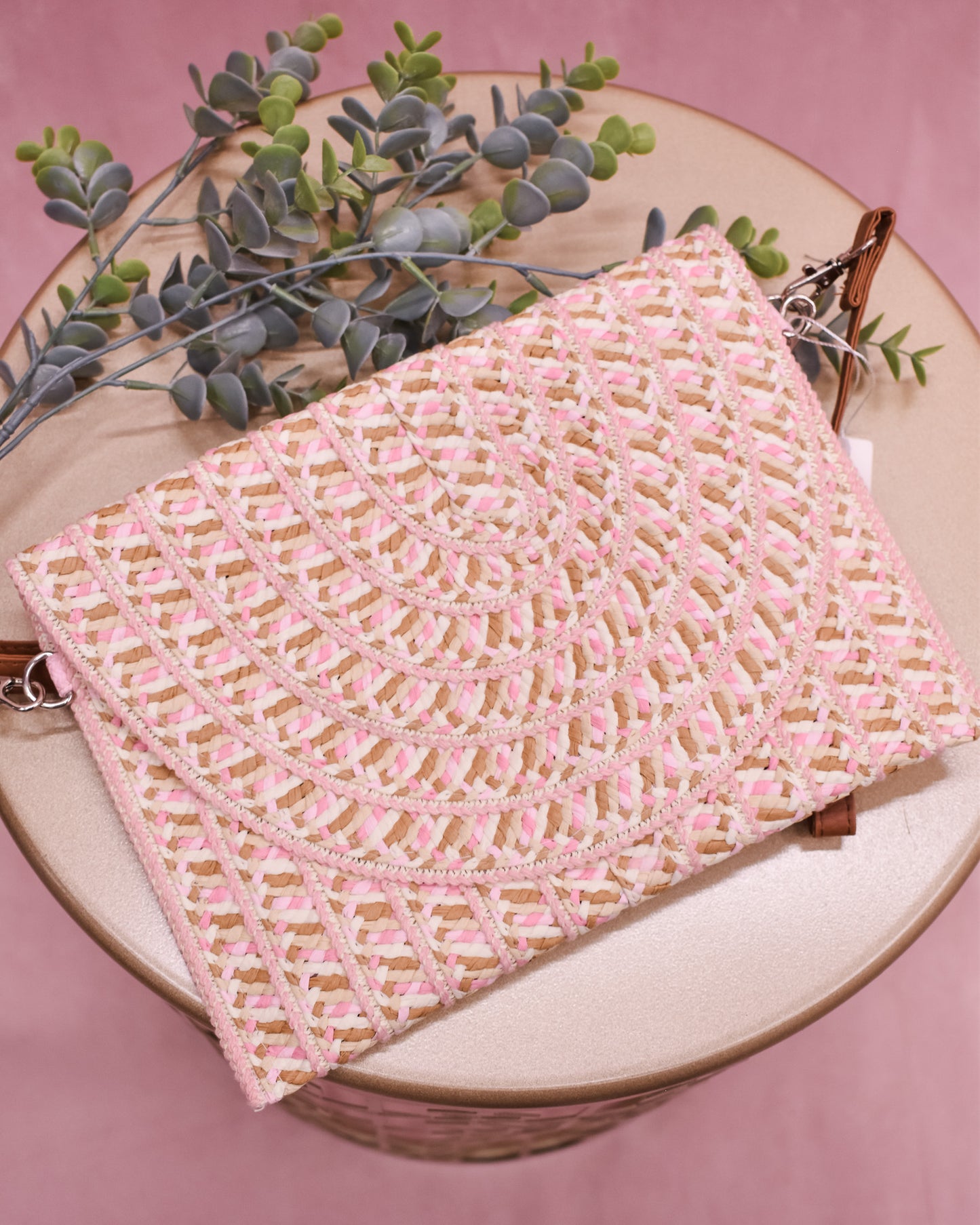 Straw Crossbody Purse