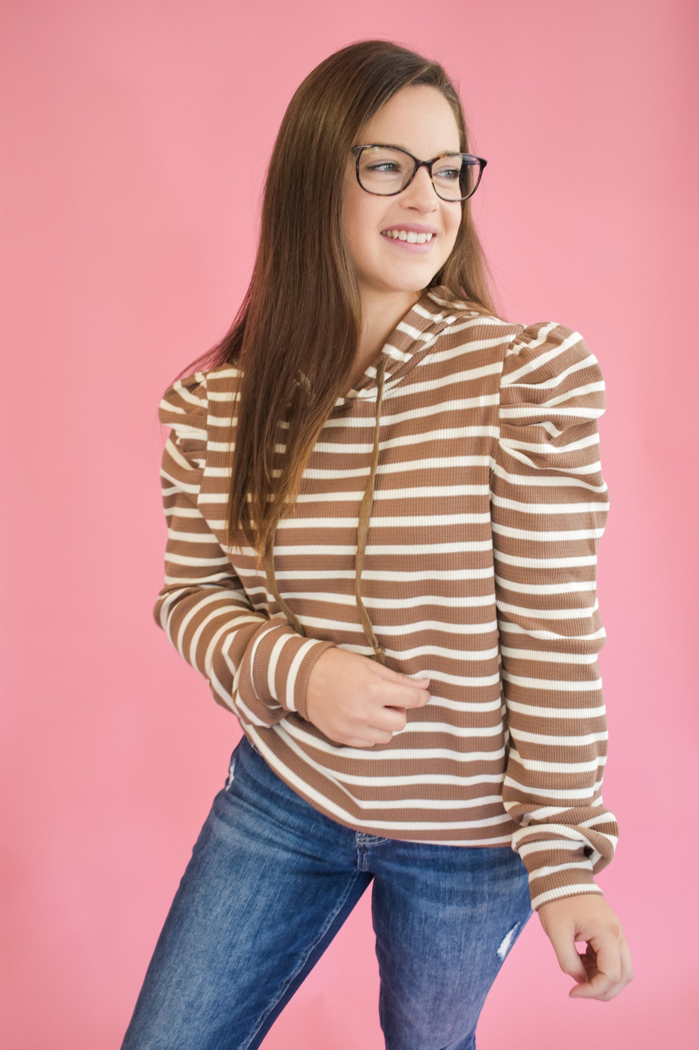 Just That Simple Hooded Top