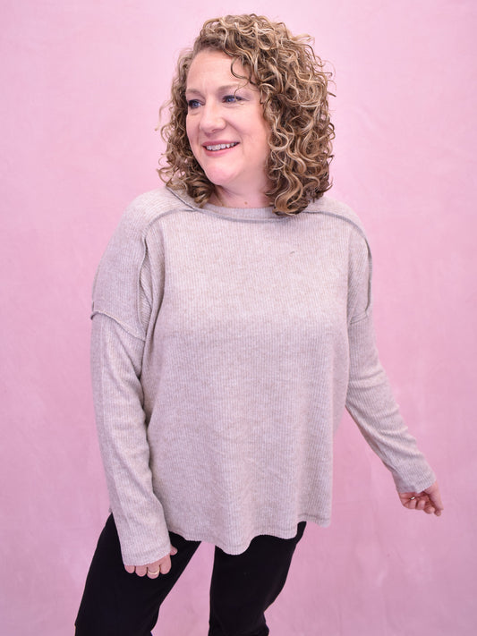 Authentic Affection Ribbed Top