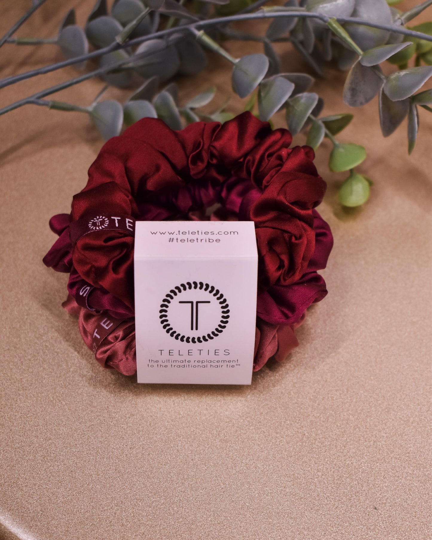 Teleties Silk Scrunchies