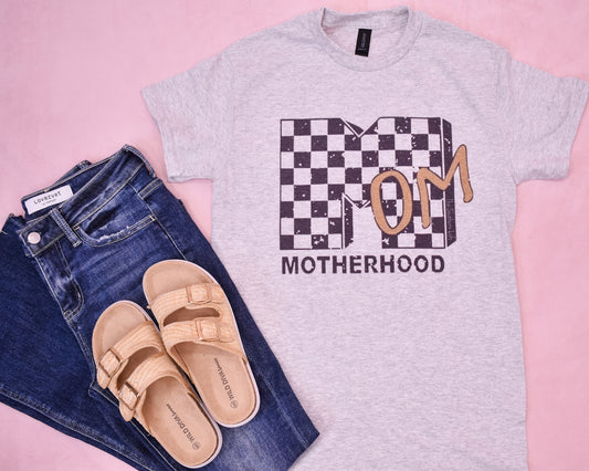 M(om)otherhood Retro Graphic Tee