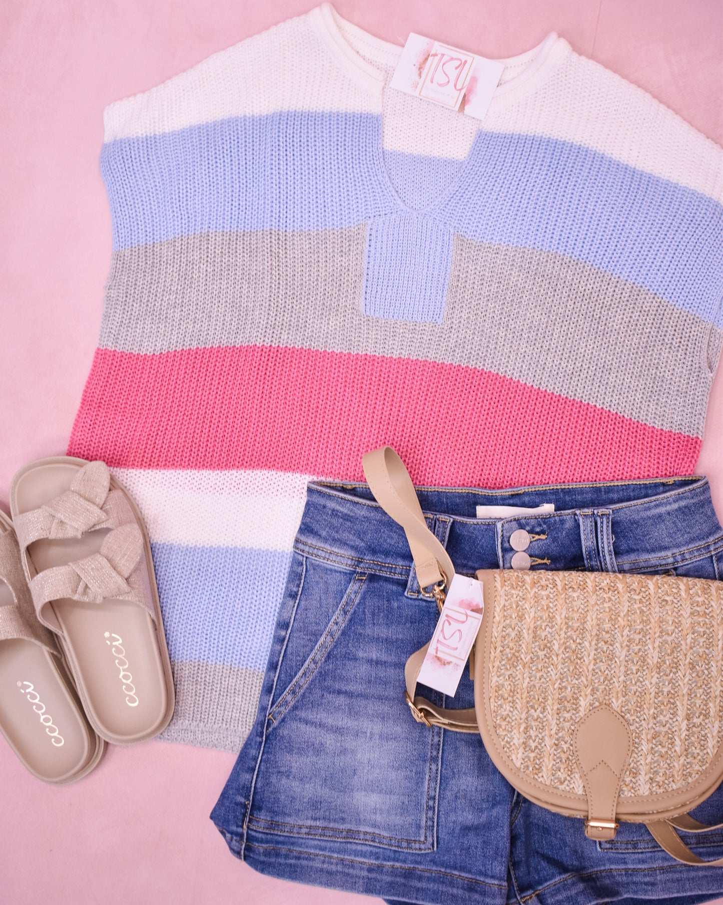 Coastal Sunset Sweater Top