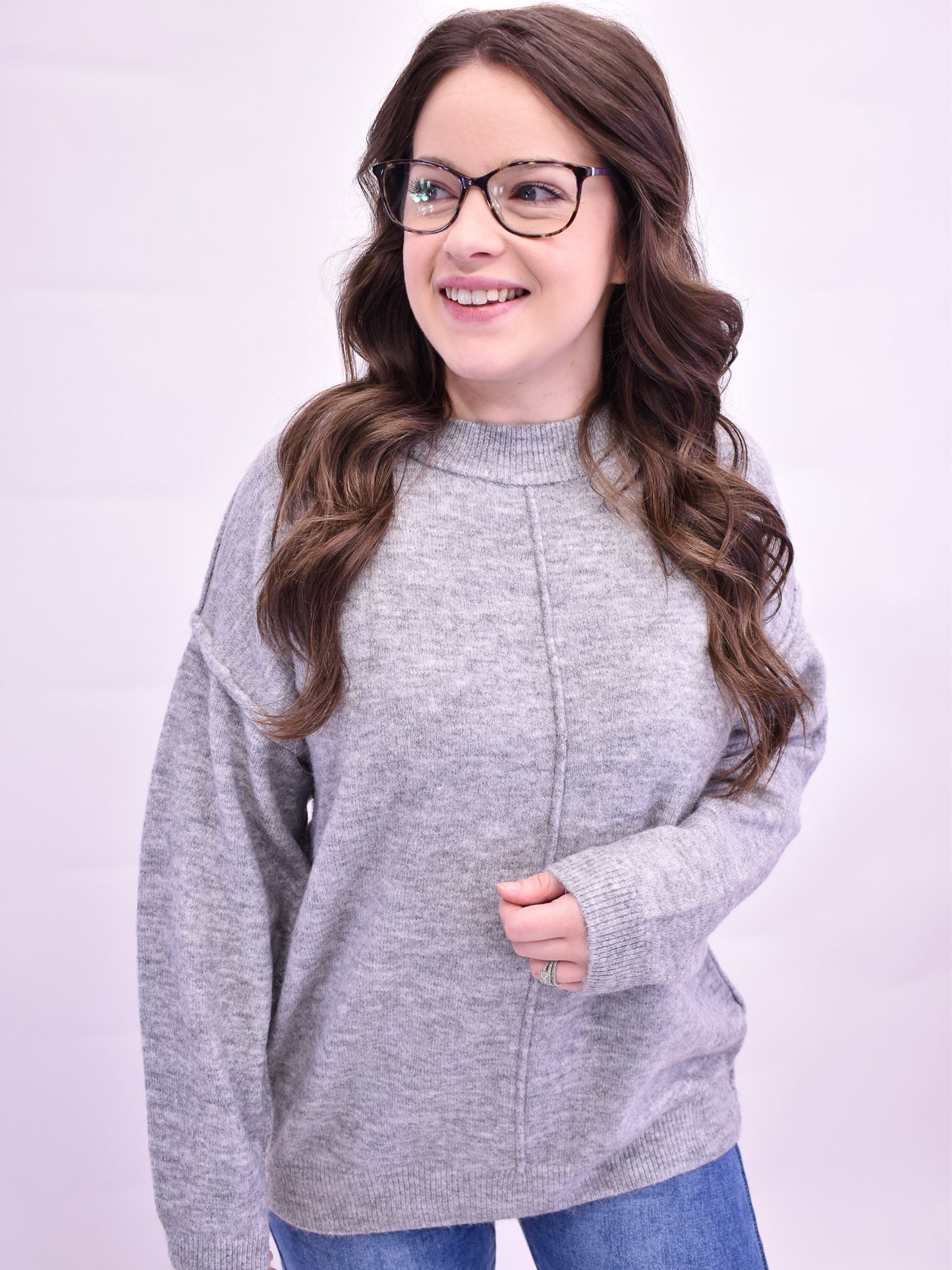 Lost In Thought Melange Sweater