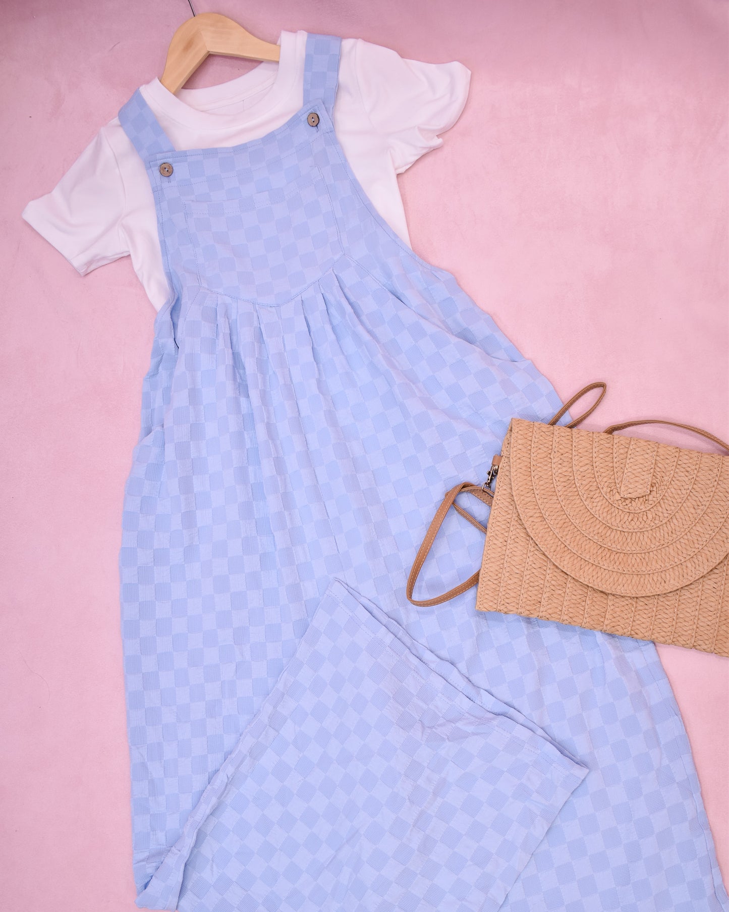 Check Me Out Wide Leg Overalls