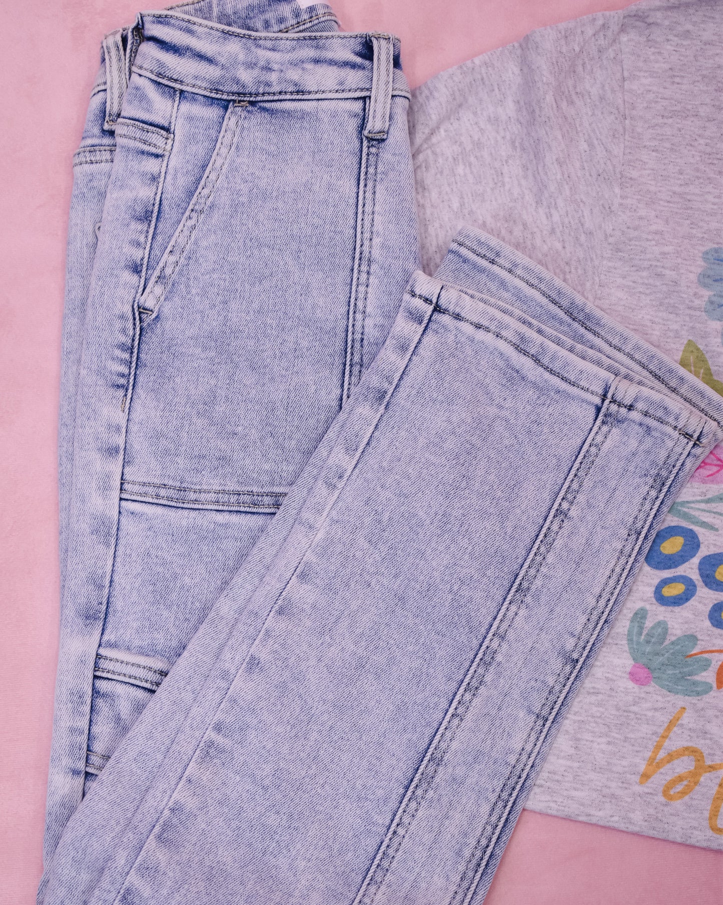 RISEN Straight Leg Cargo Jeans