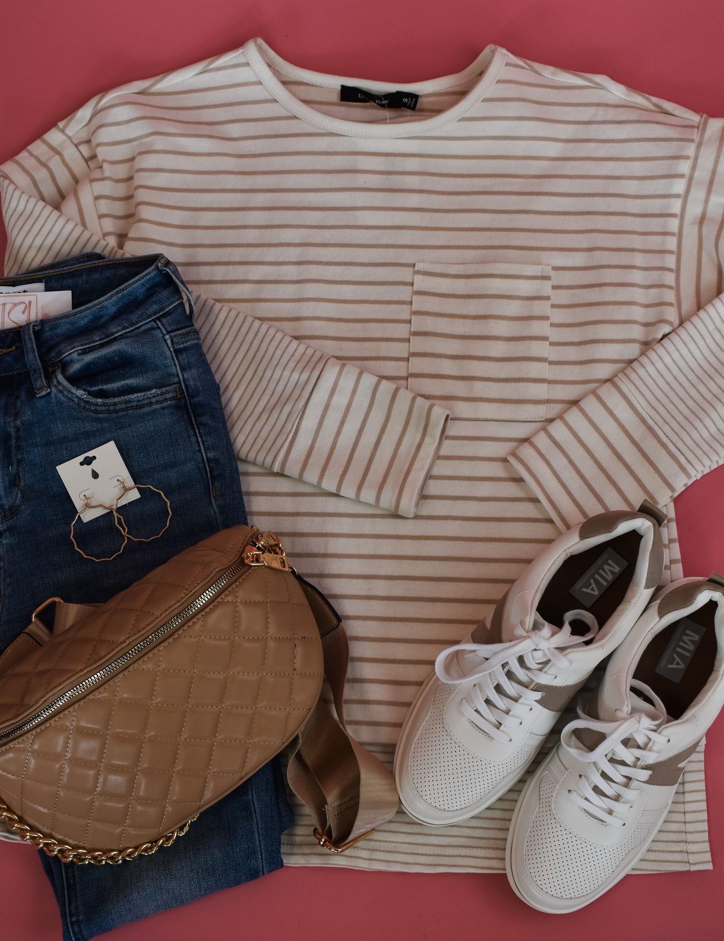 That's a Mix Long Sleeve Striped Top