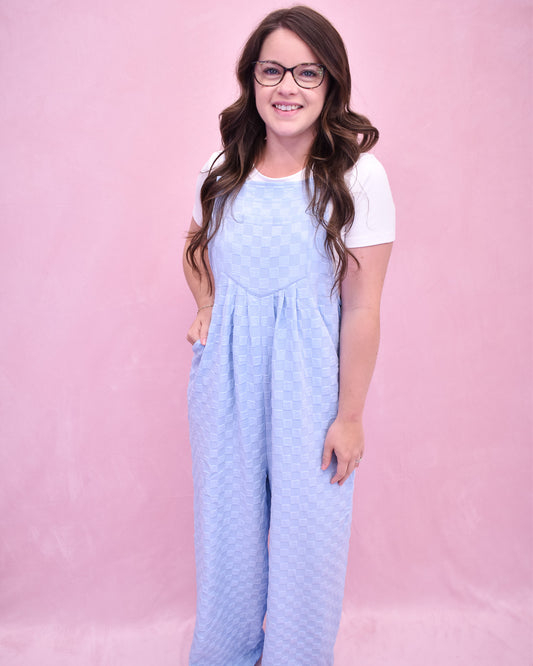 Check Me Out Wide Leg Overalls