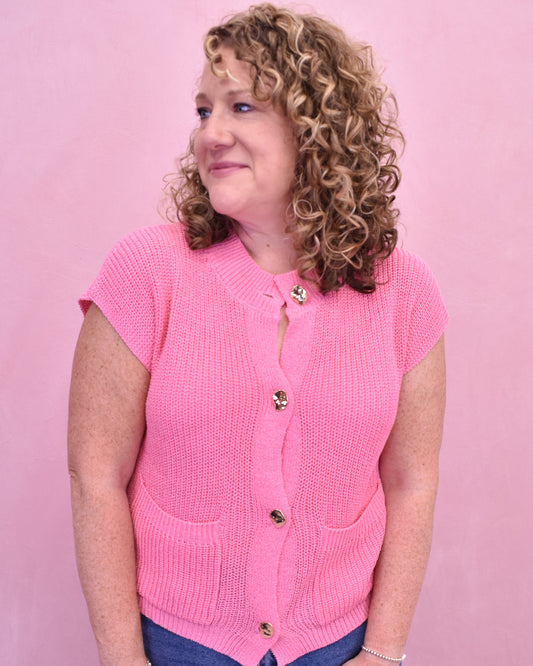 When The Time Comes Detail Sweater Vest