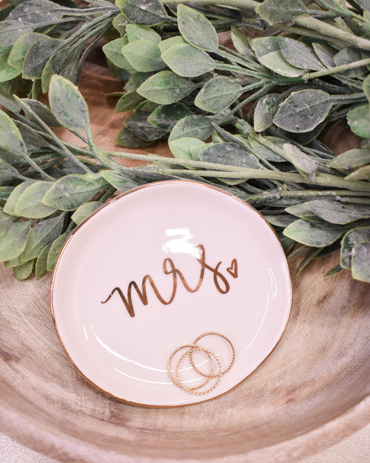 Mrs. Jewelry Dish