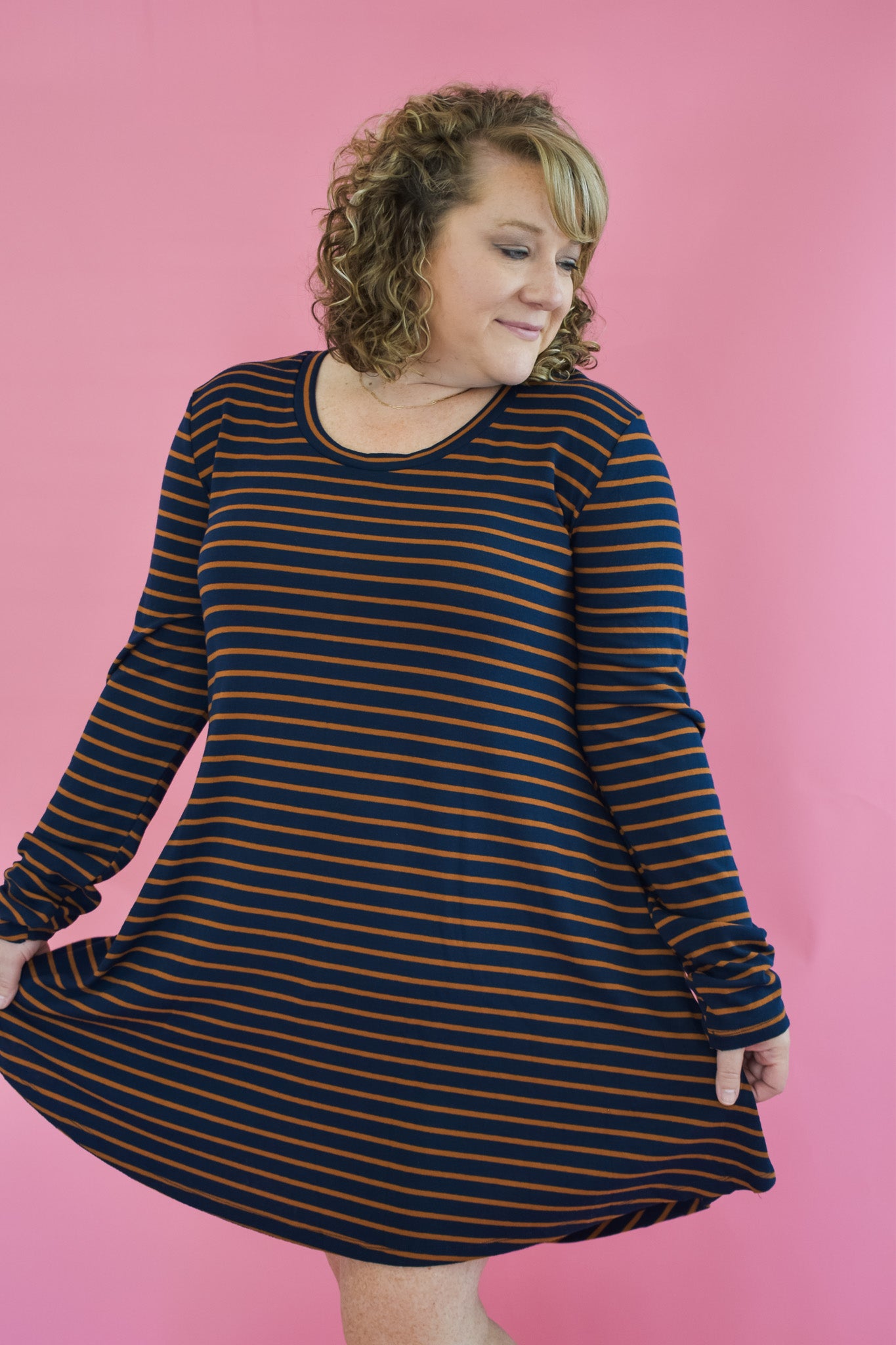 Saw It Coming Striped Dress