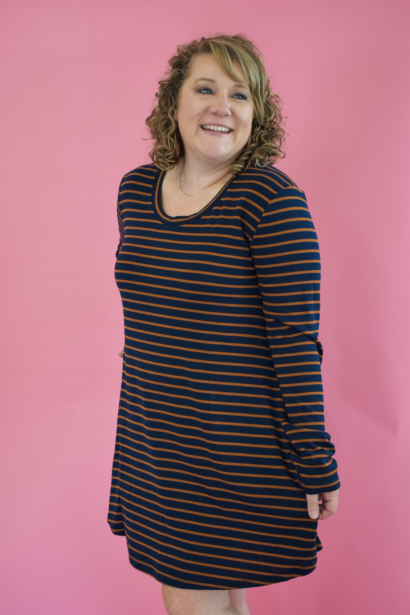 Saw It Coming Striped Dress