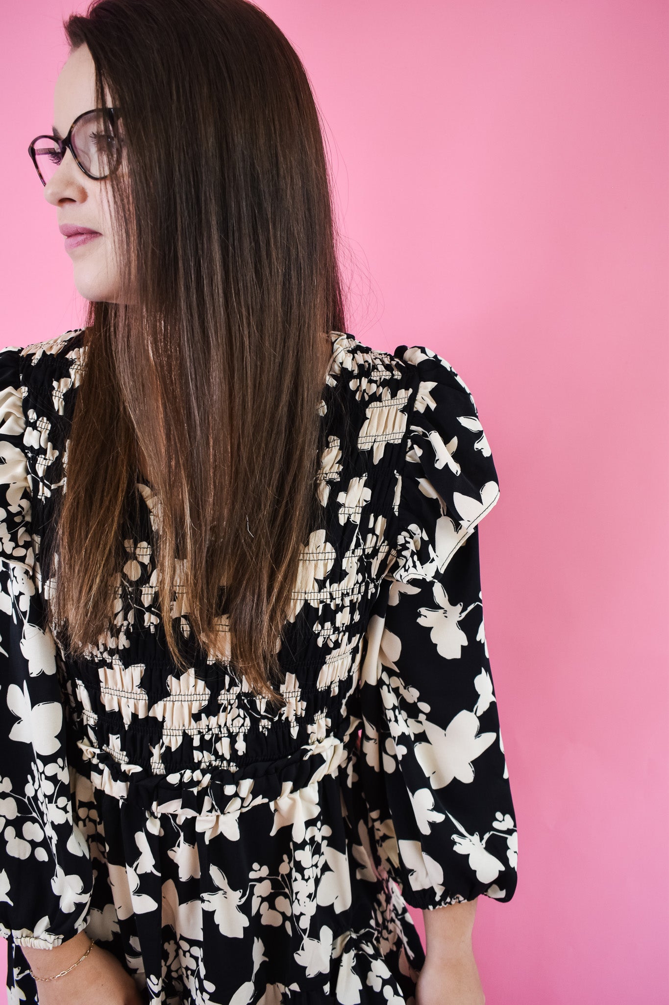 New Beginnings Floral Midi Dress