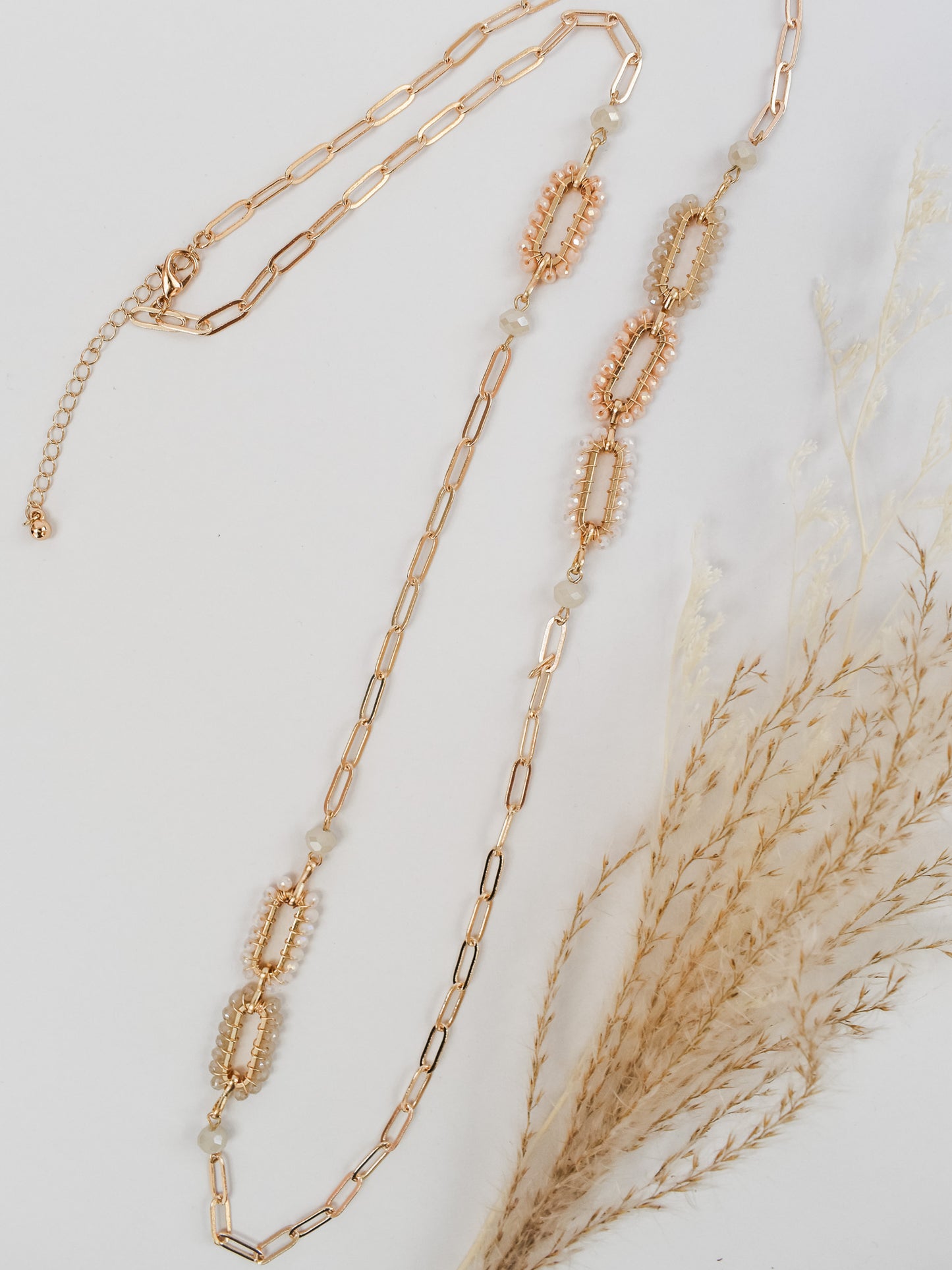 Piece It Together Chain Link Necklace