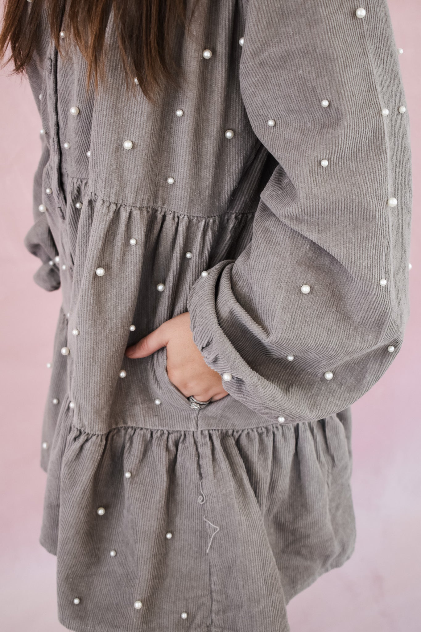 I Can Explain Corduroy Mini Dress