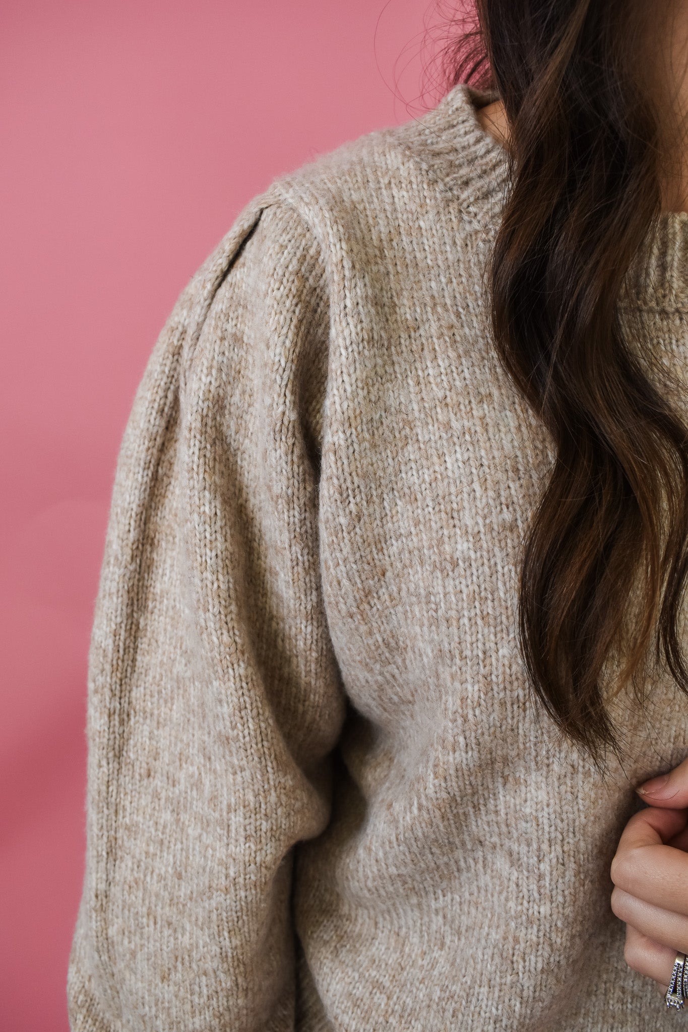According To You Puff Sleeve Sweater