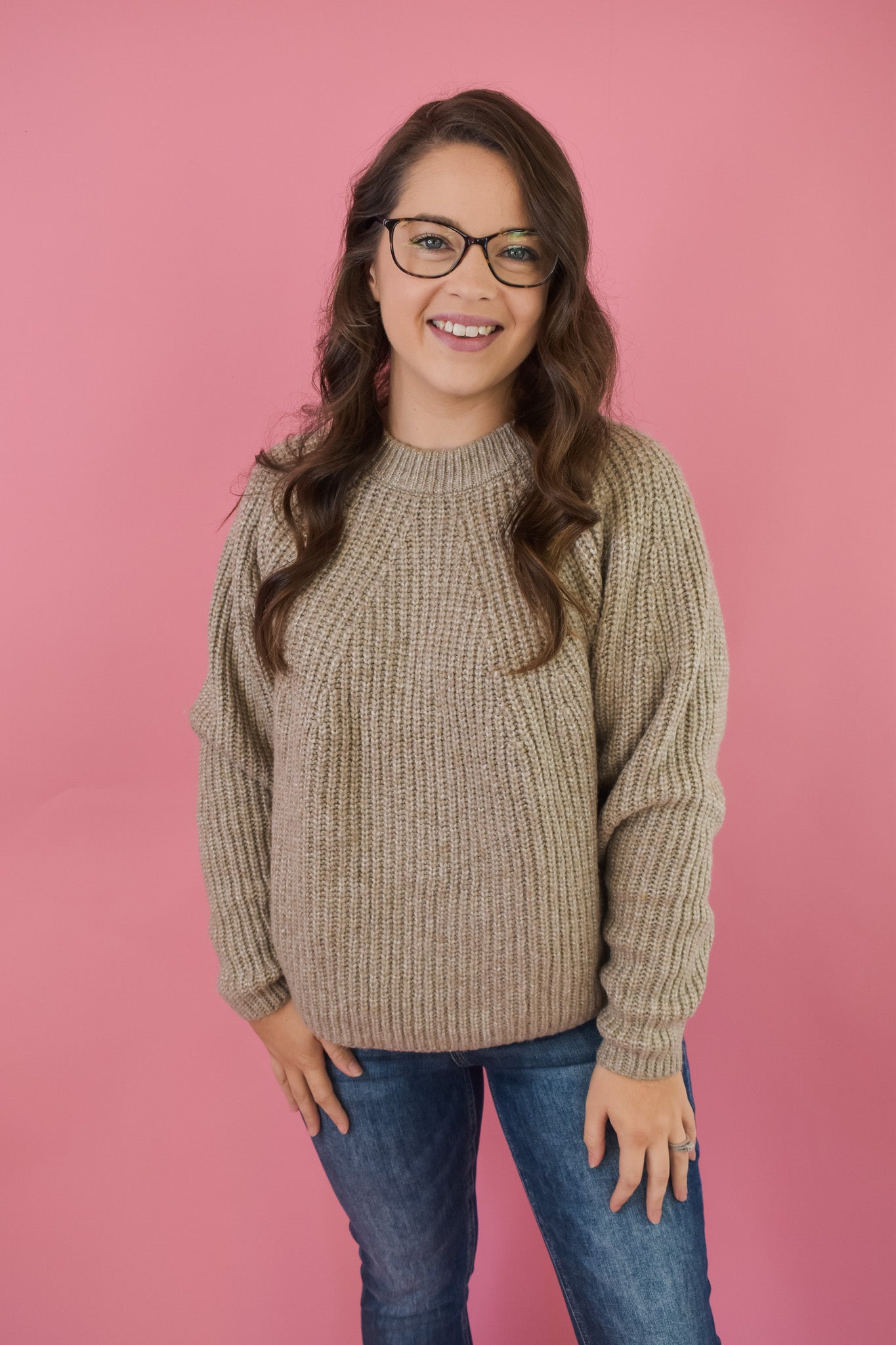 Never A Doubt Basic Sweater