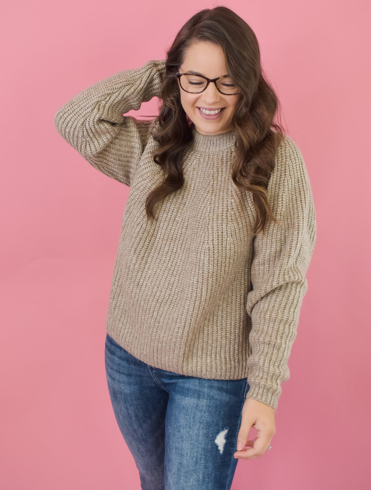Never A Doubt Basic Sweater