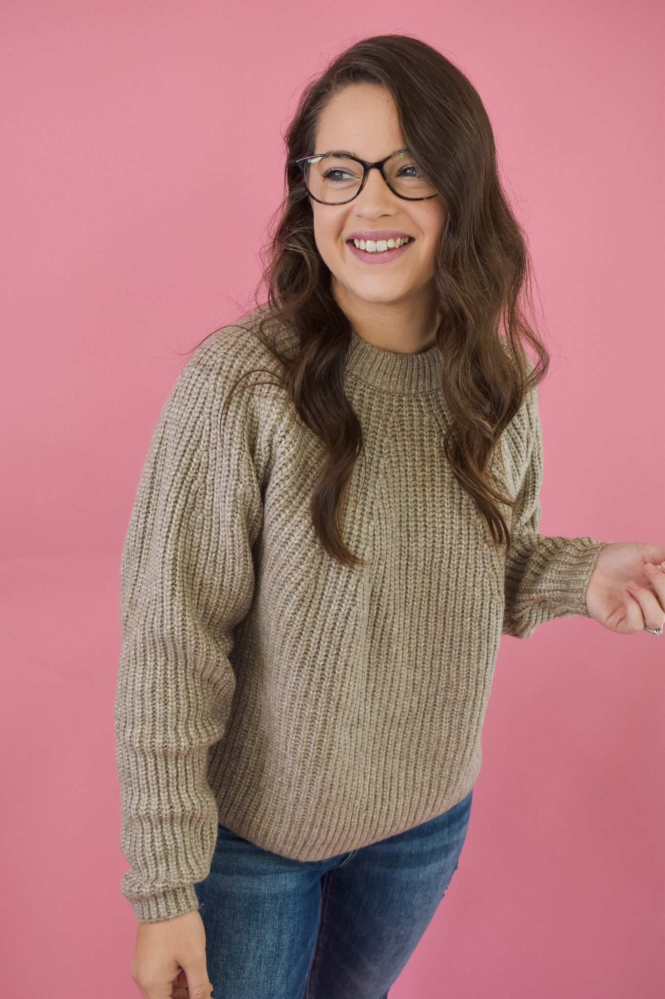 Never A Doubt Basic Sweater