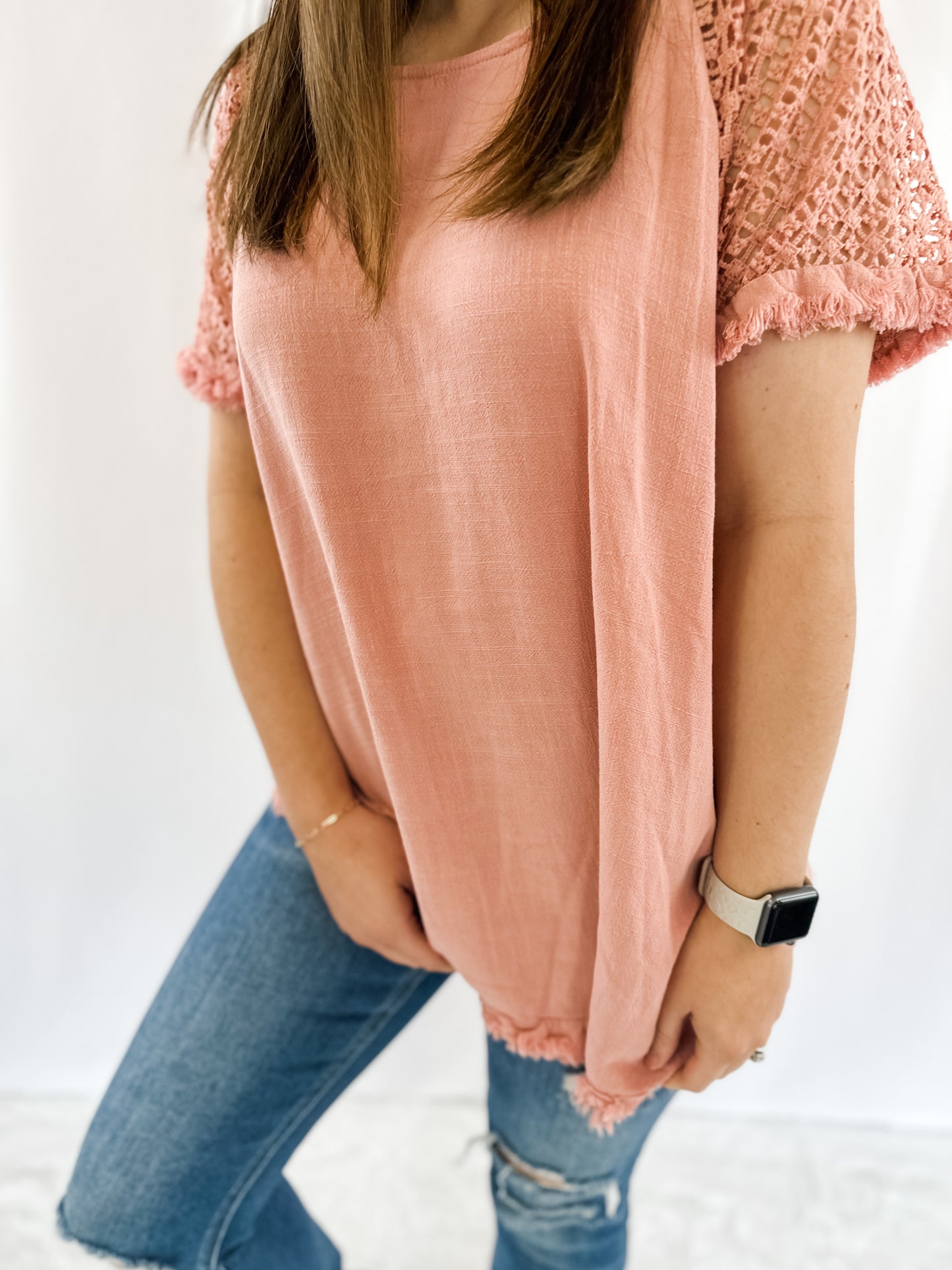 It's In The Details Short Sleeve Top
