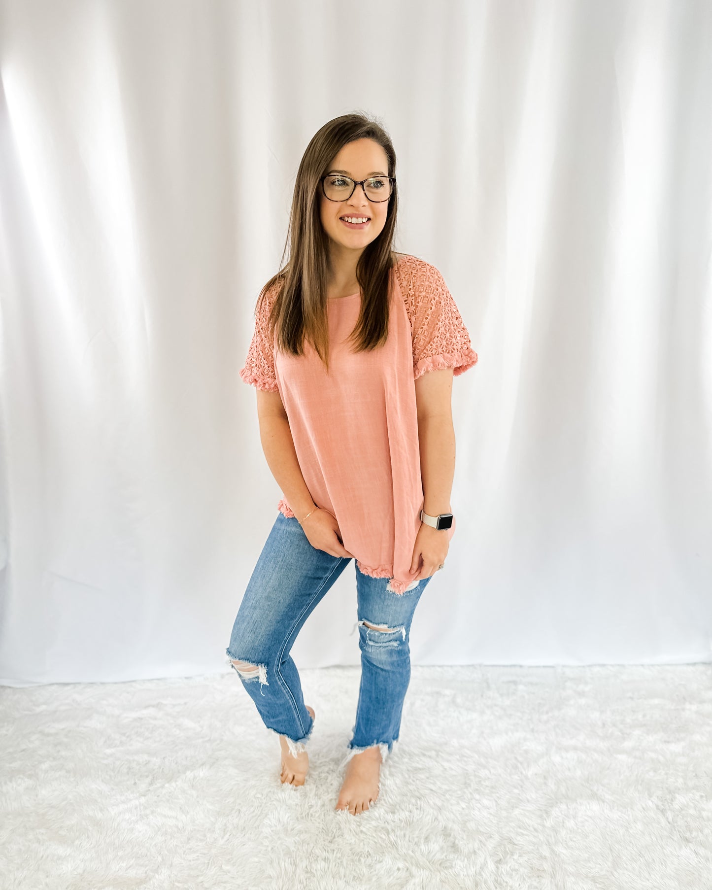 It's In The Details Short Sleeve Top