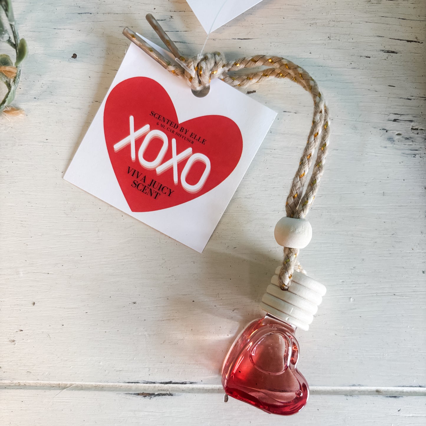 Valentine Scented By Elle Car Diffuser