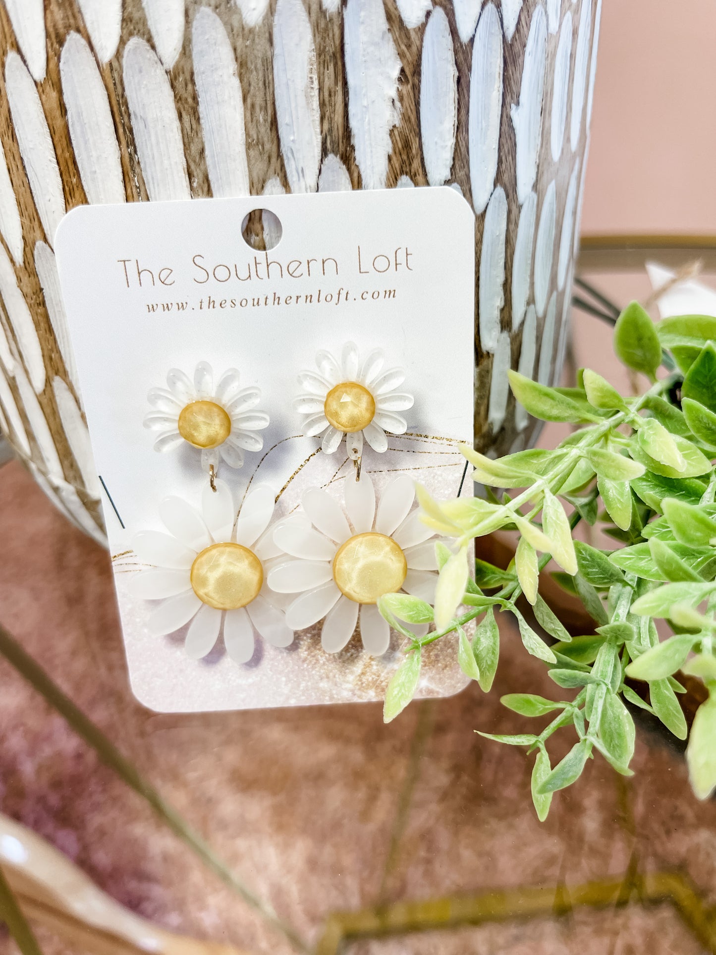 Fresh As A Daisy Drop Earrings