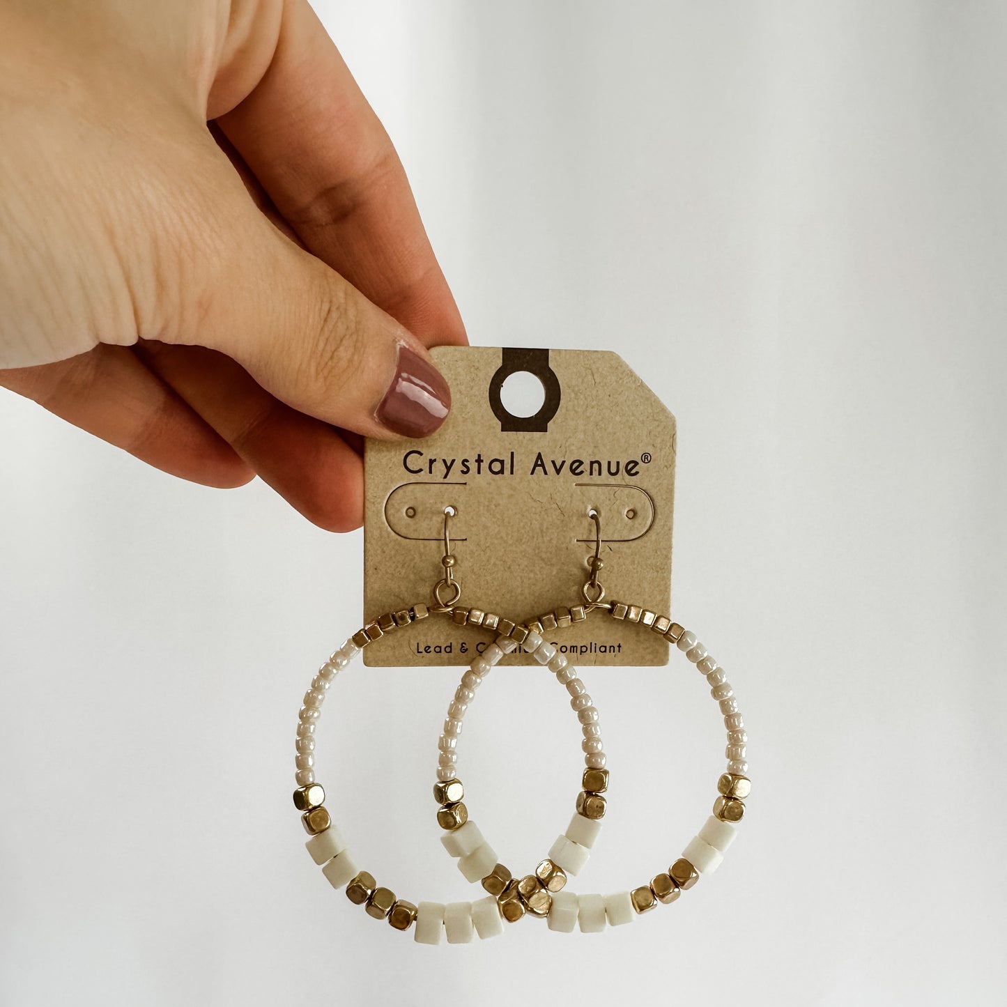 Brunch Date Beaded Drop Earrings