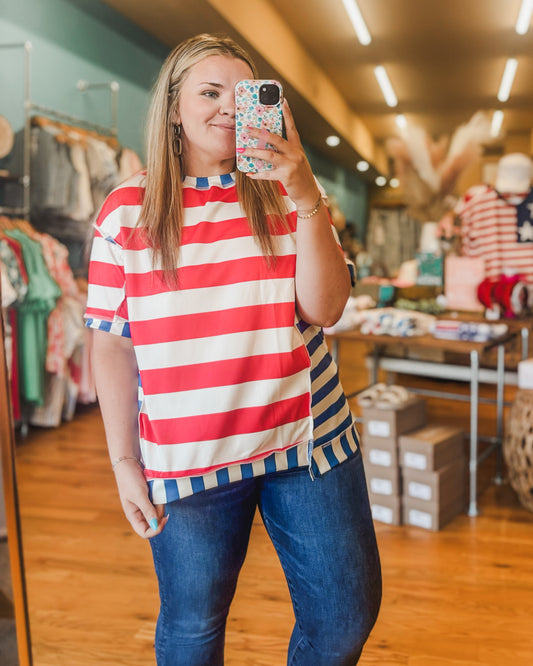 Sweet land Striped Top
