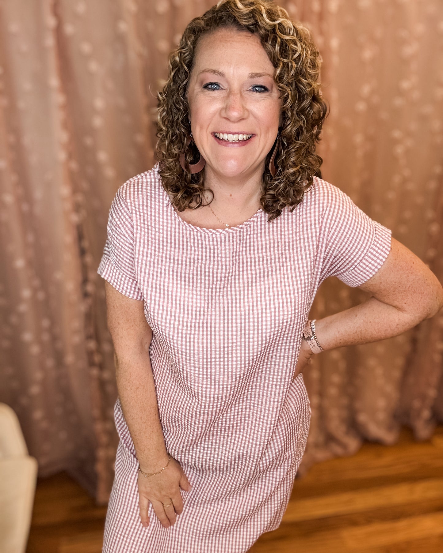 Timeless Classic Gingham Dress