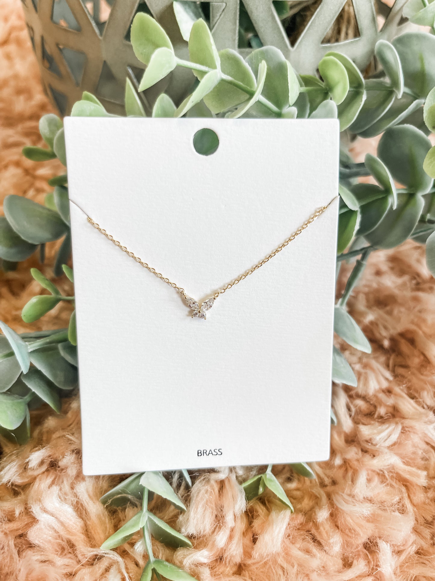 Girl's Butterfly Necklace