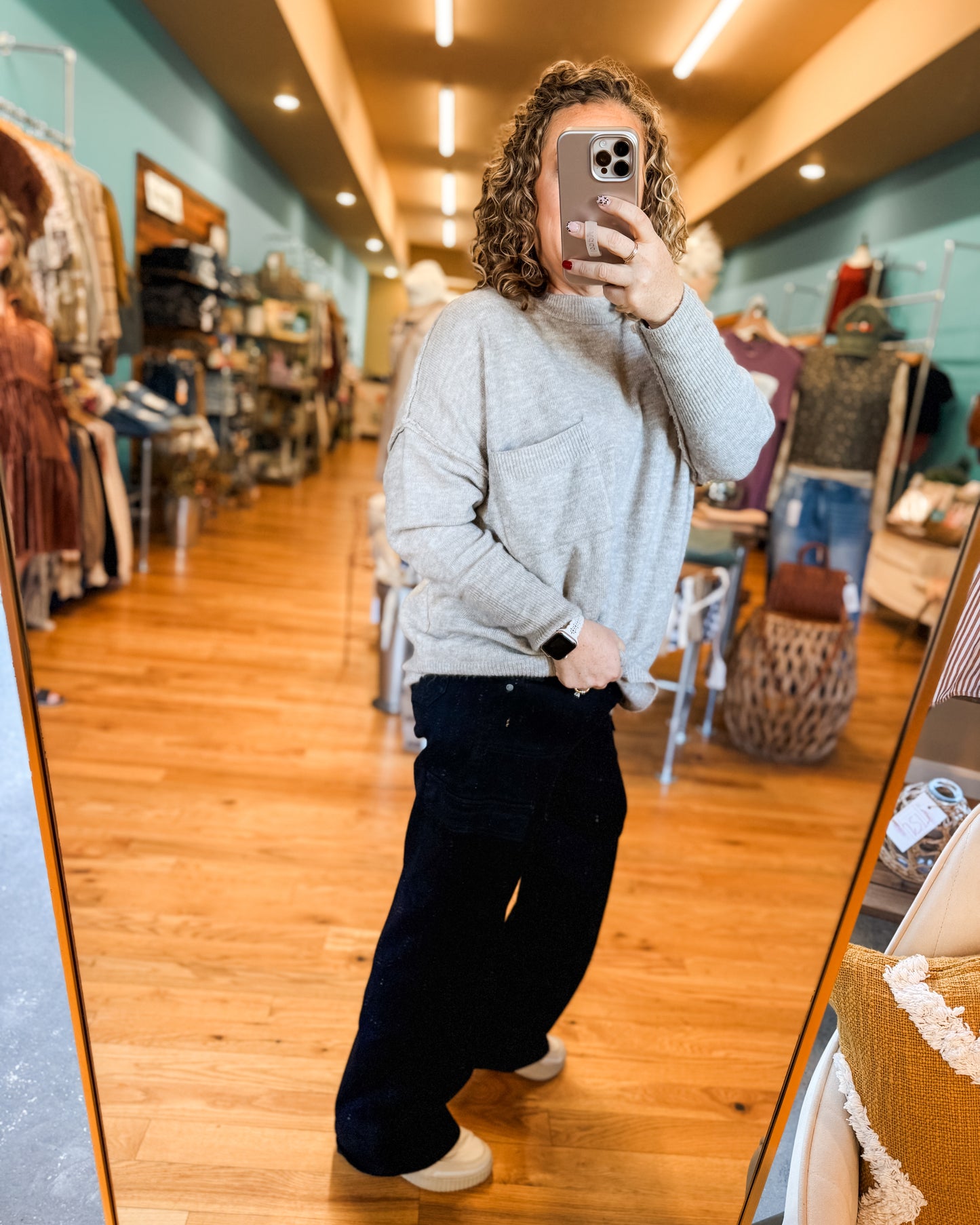 Judy Blue High Waist Wide Leg Cargo Jeans