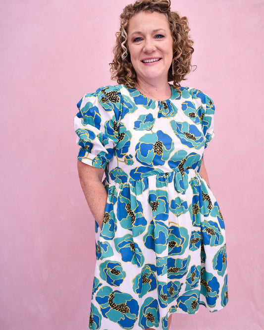 Keep The Flowers Mini Dress