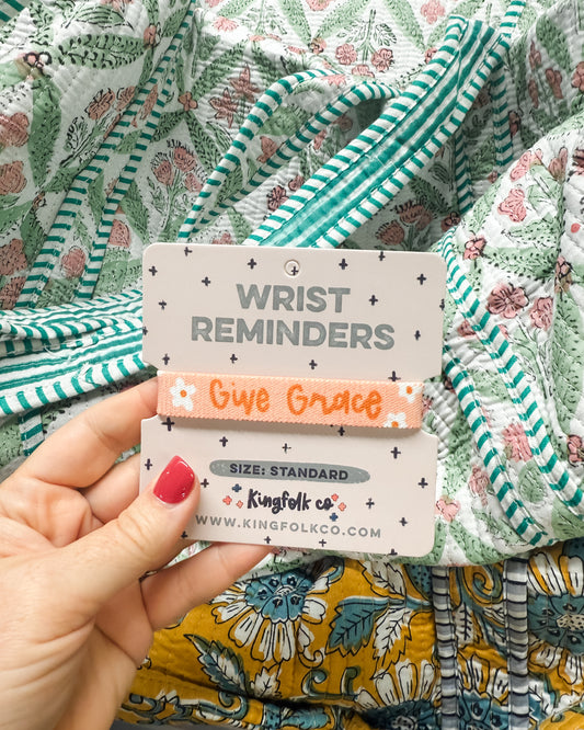 Kingfolk Wrist Reminders Bracelet