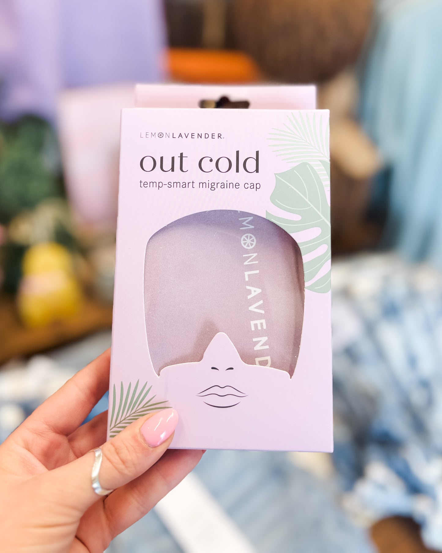 Lemon Lavender Out Cold Migraine Cap