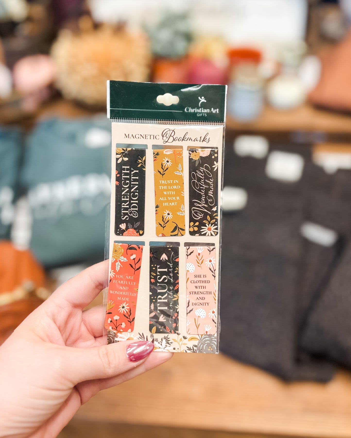 Magnetic Bookmark Set